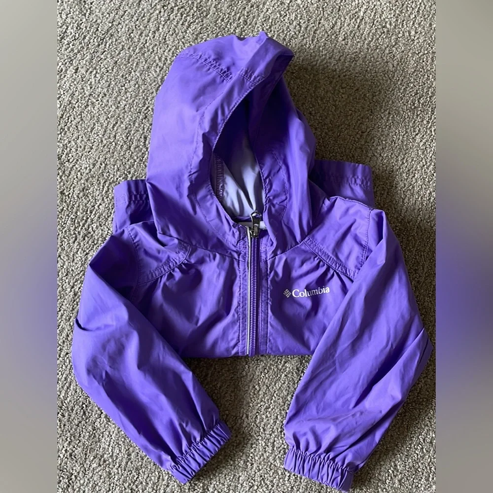 COLUMBIA Toddler Girl 2t Lightweight Jacket - Picture 8 of 8